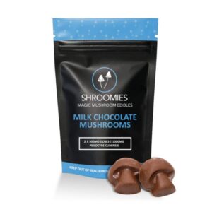 Shroomies – Milk Chocolate Mushrooms 1000mg