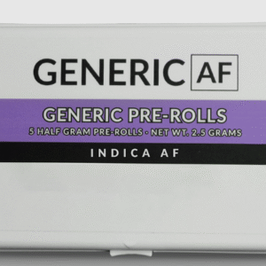 5 PACK PRE-ROLLS - INDICA AF