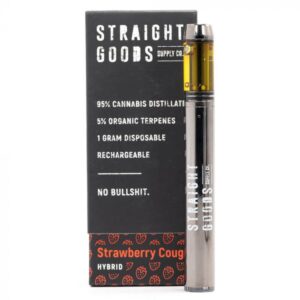 Strawberry Cough Disposable Vape Pen (Straight Goods)