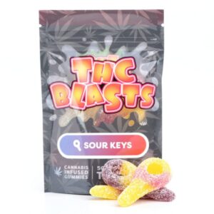 Blast Edibles – 500mg THC Blasts Gummies