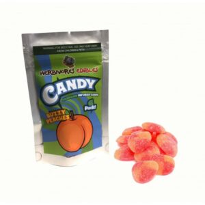 Herbivores Edibles: Buzzy Peaches 150MG